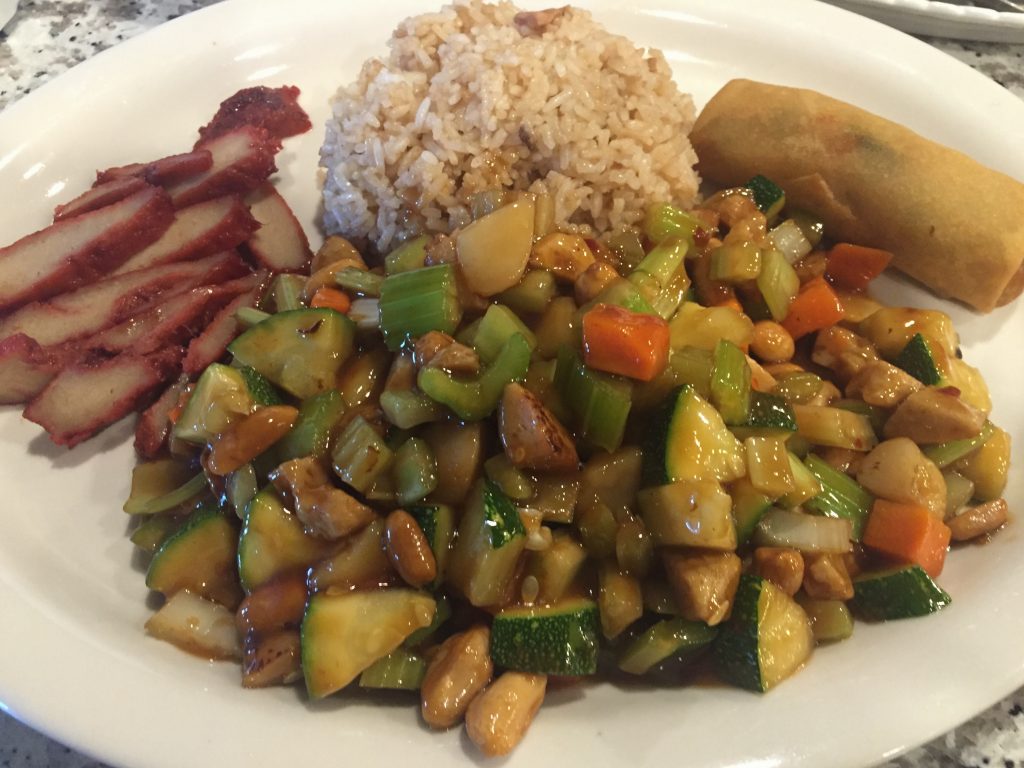 combo 2 at Yuan Su Vegetarian in Portland