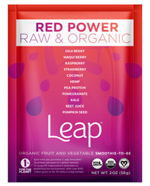 Leap Red Power smoothie power