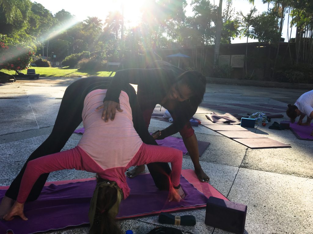 Karen Blackman yoga trinidad
