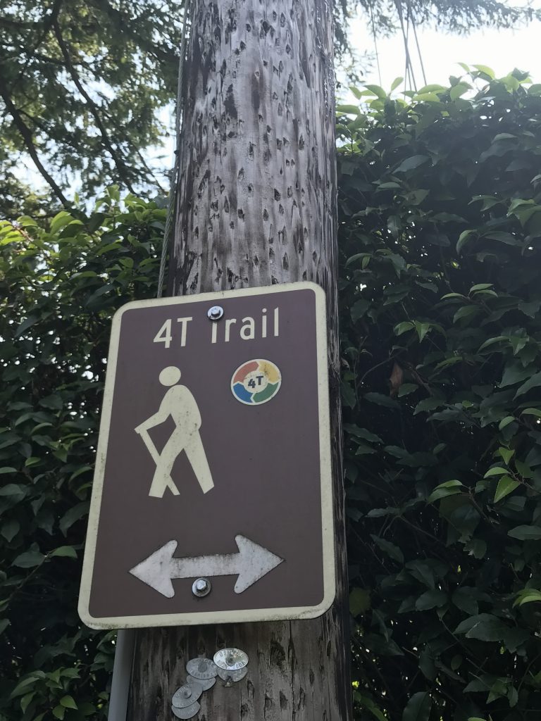 4T Trail sign Portland