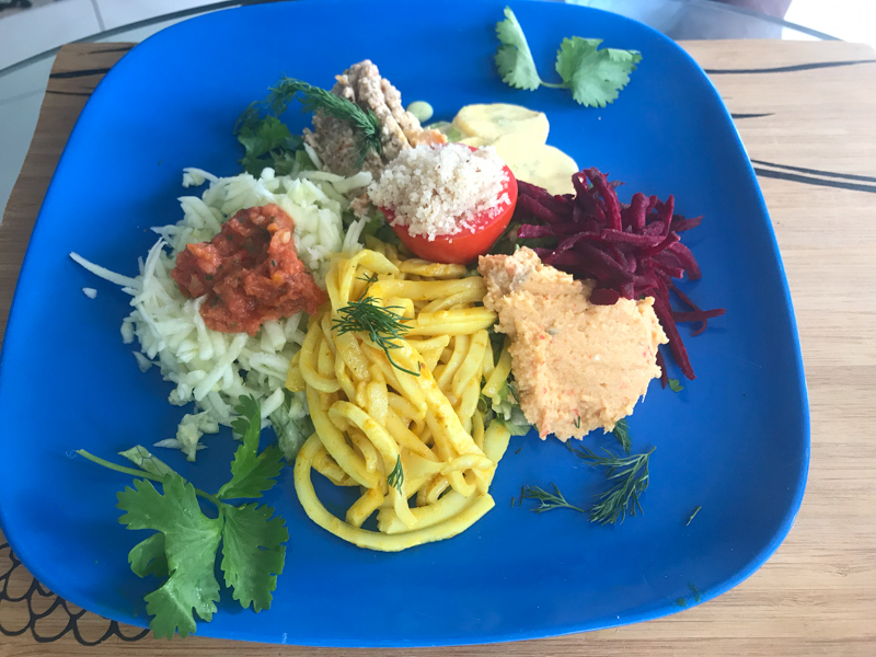 Tehuti's Cafe Kingston salad