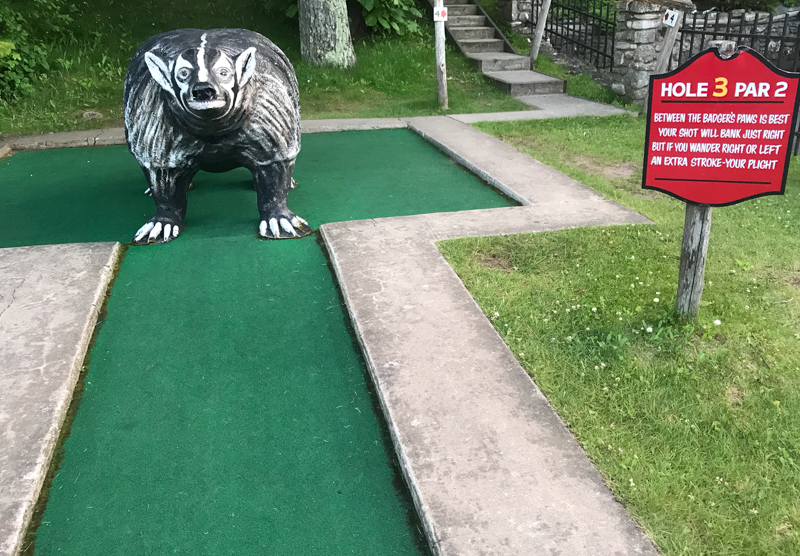 badger mini golf