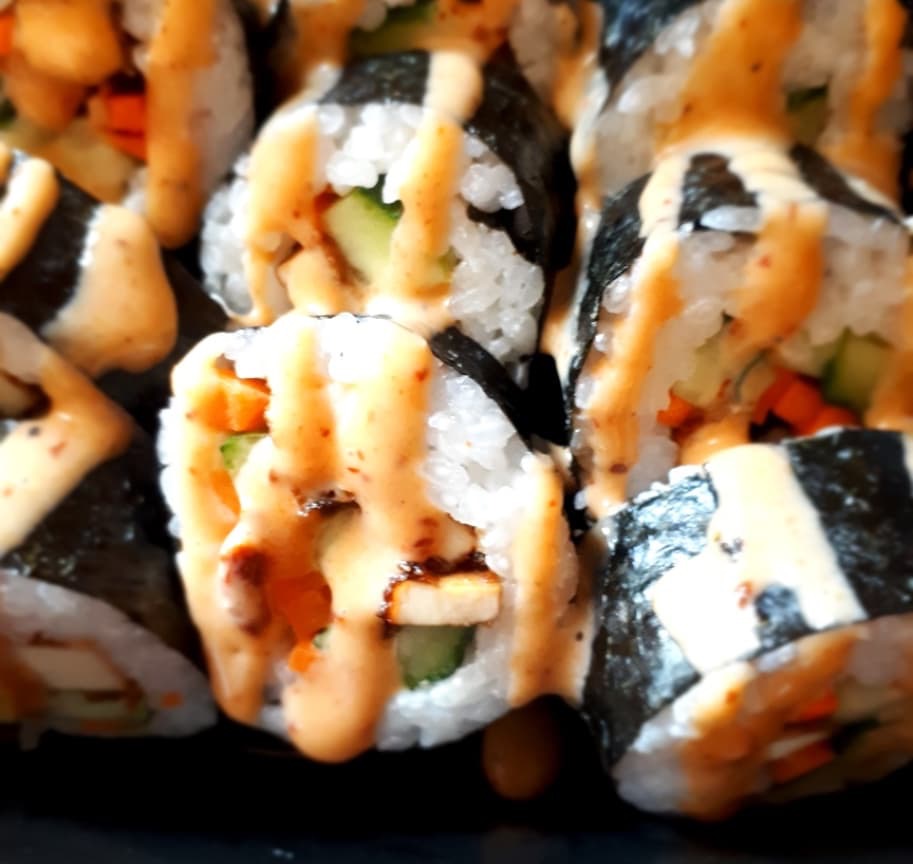 Amy Lane's vegan sushi