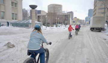 Winnipeg fat biking