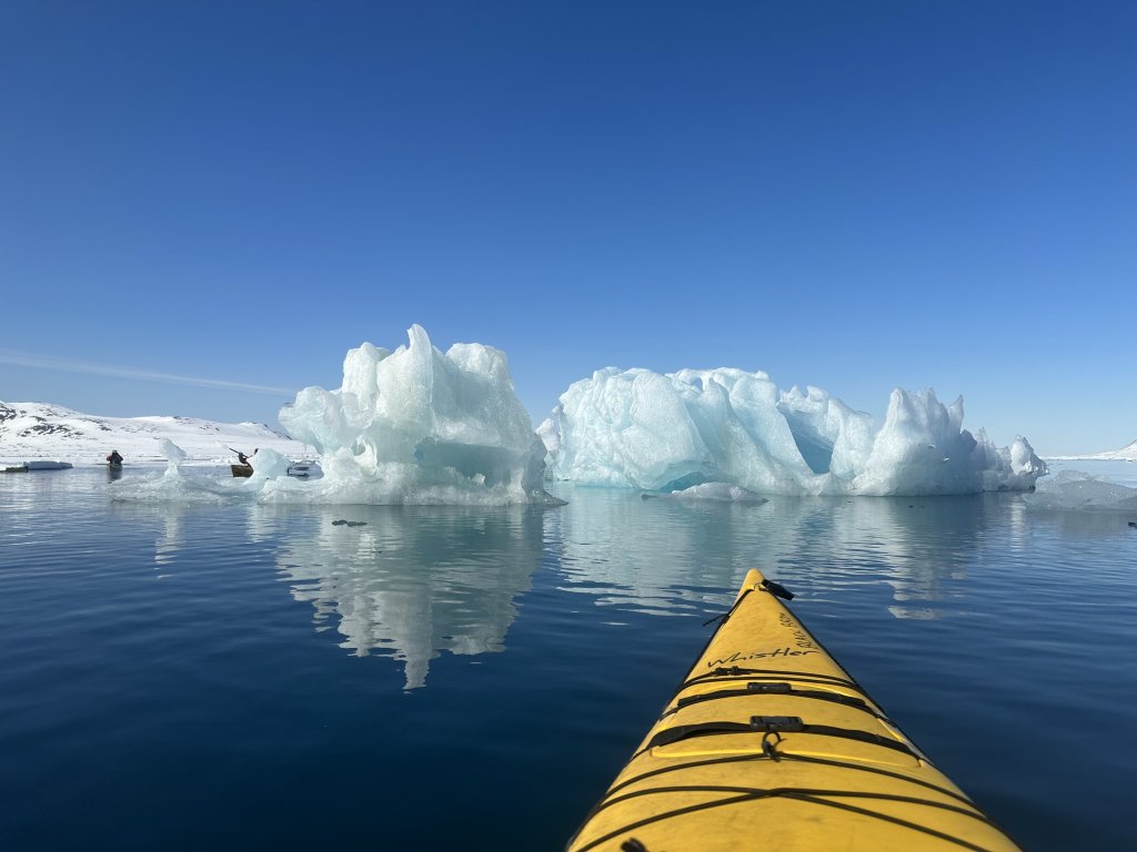 sea kayaking the Arctic