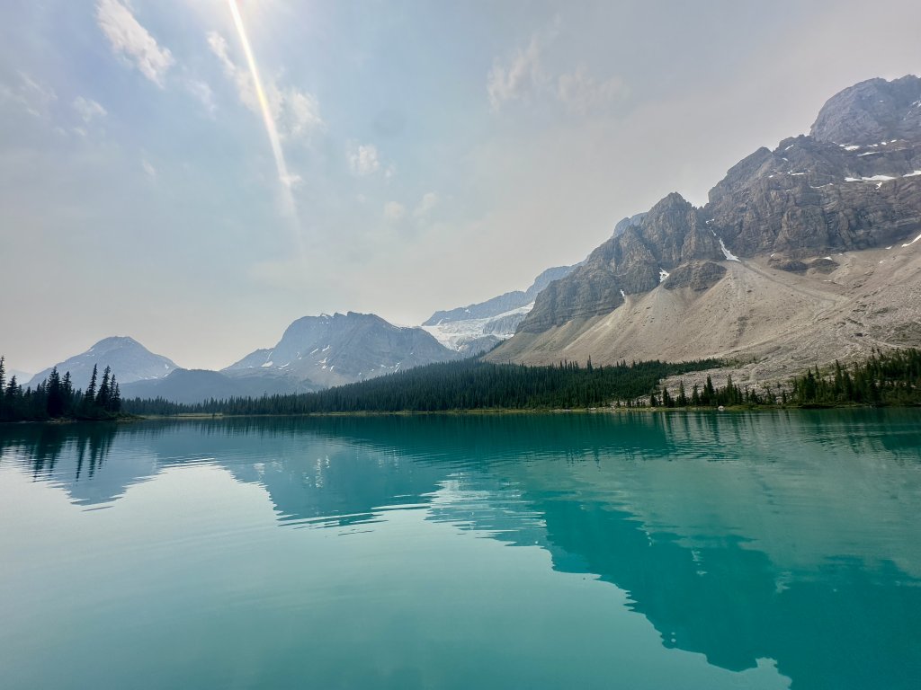 gorgeous turquoise lake