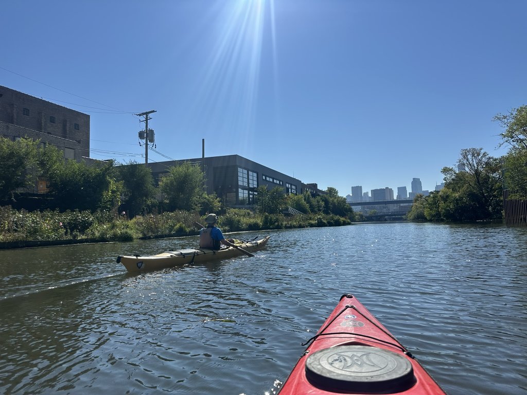 Chicago River Wild Mile as seen from a kayak